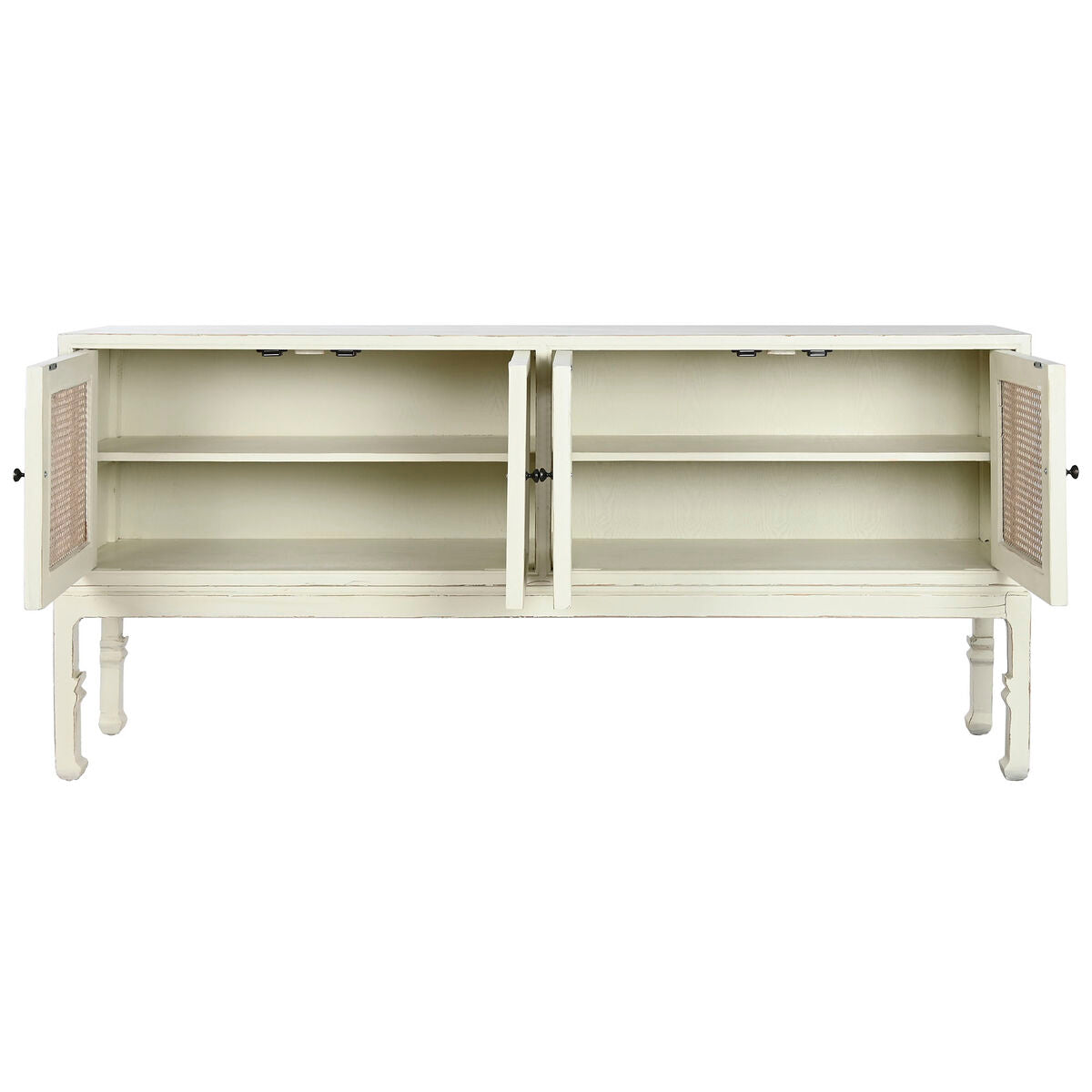 Sideboard Home ESPRIT White Natural 180 x 40 x 85 cm