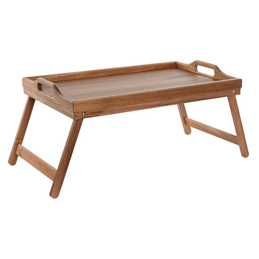 Tray Home ESPRIT Acacia 50 x 30 x 24 cm