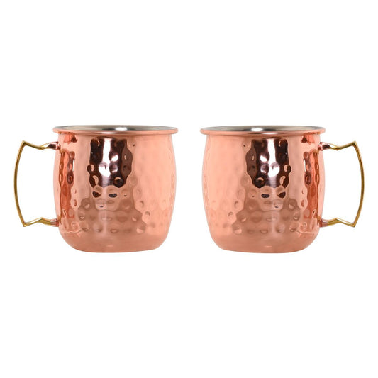 2 Piece Mug Set Home ESPRIT Golden 480 ml - byKim