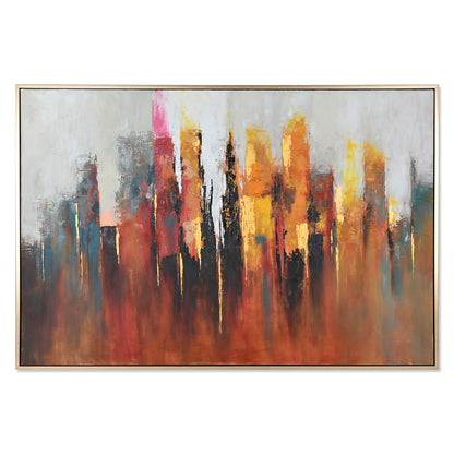 Painting Home ESPRIT Abstract Modern 187 x 3,8 x 126 cm Home ESPRIT