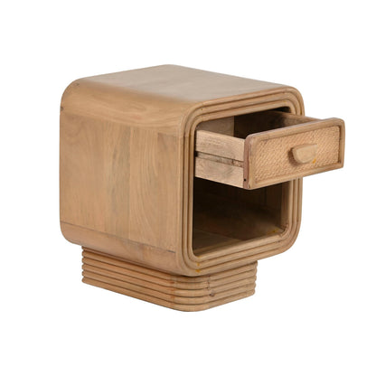 Nightstand Home ESPRIT Natural 45 x 42 x 53 cm