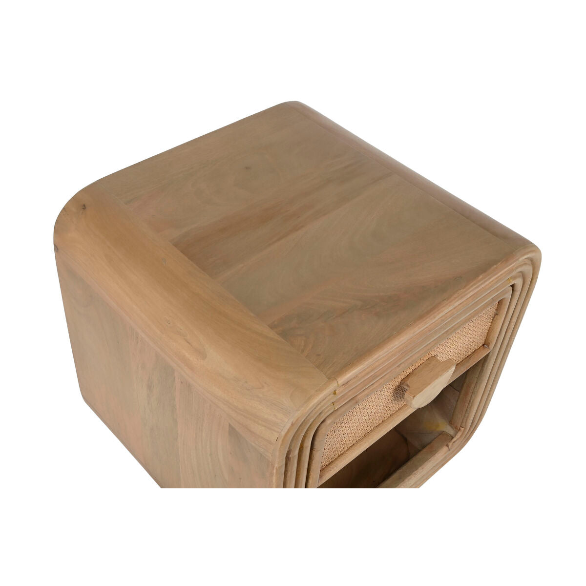 Nightstand Home ESPRIT Natural 45 x 42 x 53 cm