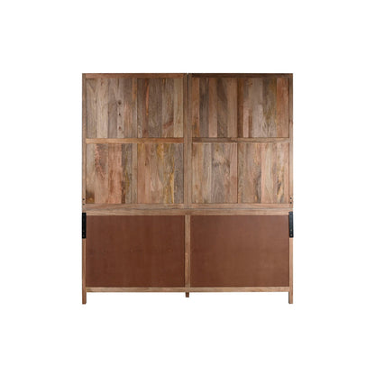 Display Stand Home ESPRIT Natural Crystal Mango wood 200 x 45 x 230 cm