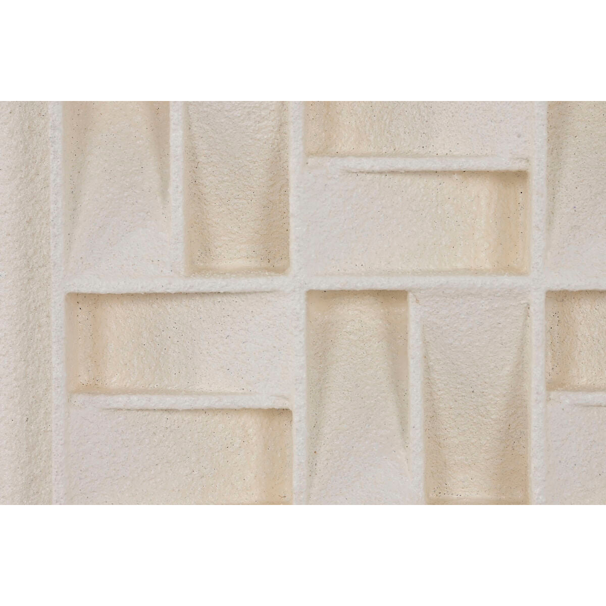 Painting Home ESPRIT Beige Geometric Modern 60 x 7 x 60 cm (2 Units) Home ESPRIT