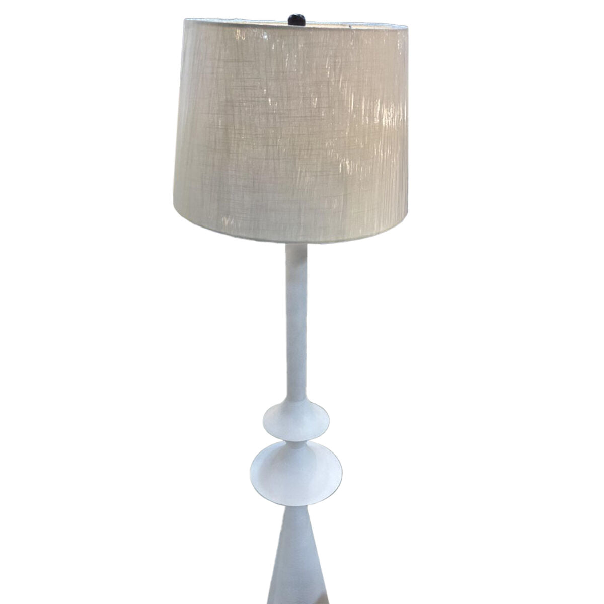 Floor Lamp Home ESPRIT White 43 x 43 x 150 cm Home ESPRIT