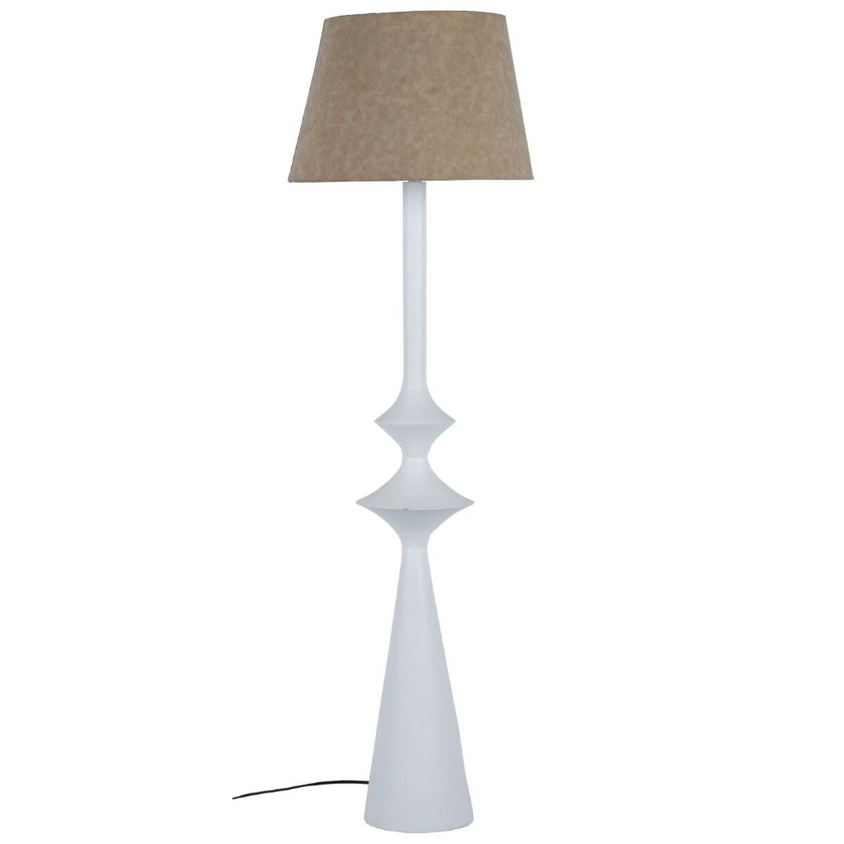 Floor Lamp Home ESPRIT White 43 x 43 x 150 cm Home ESPRIT