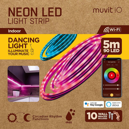 LED strips Muvit MIOLST003 G 24 W Muvit