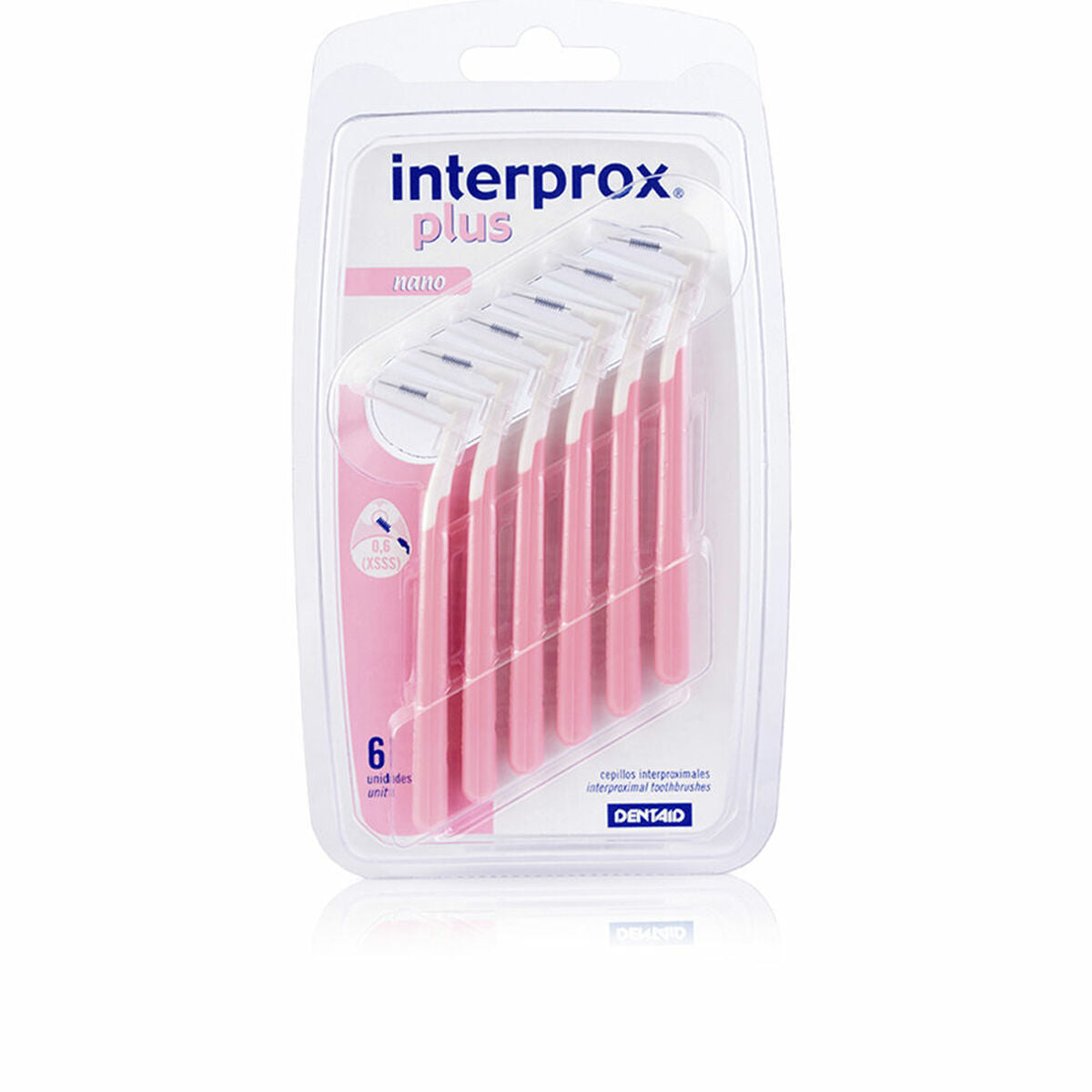 Interdental brushes Interprox 0,6 mm Pink (6 Units) Interprox