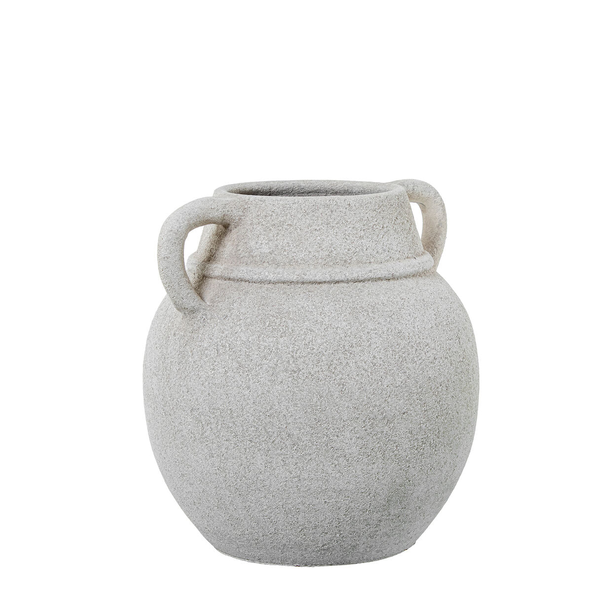 Vase Alexandra House Living White Ceramic 25 x 25 x 25 cm Alexandra House Living