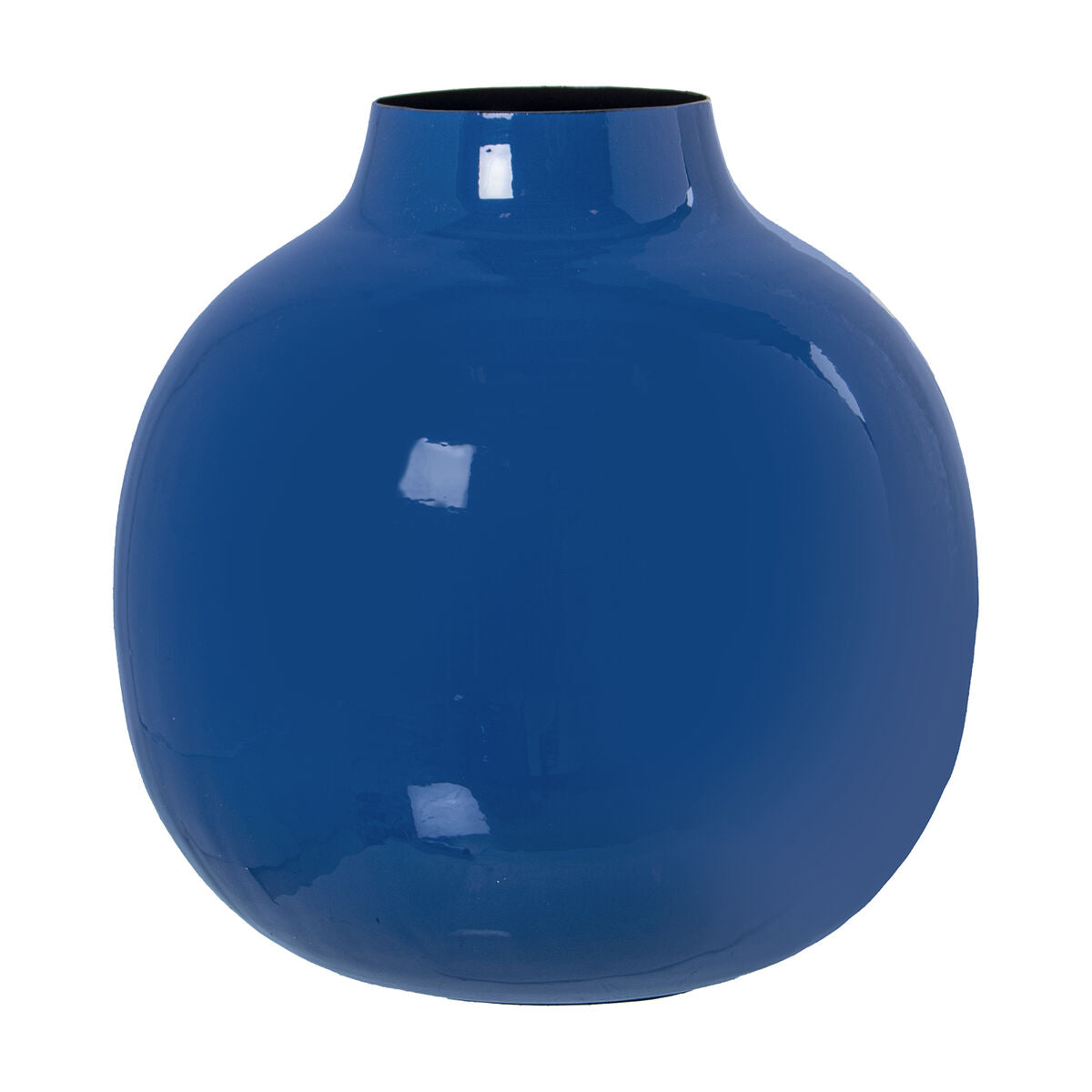 Vase Alexandra House Living Dark blue Metal 21 x 21 x 21 cm Alexandra House Living