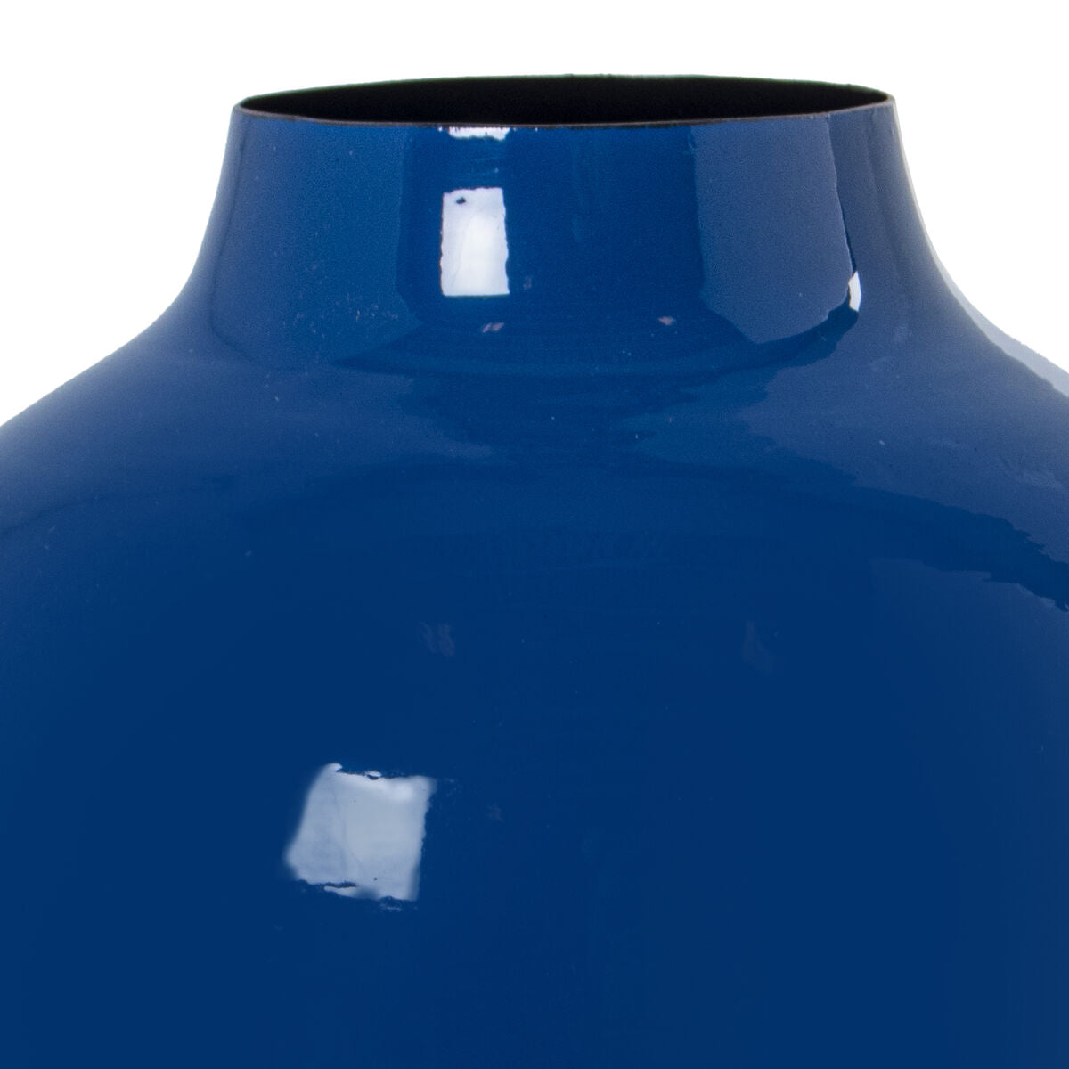 Vase Alexandra House Living Dark blue Metal 21 x 21 x 21 cm Alexandra House Living