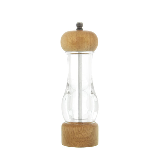 Pepper mill Alexandra House Living 81283 Transparent Plastic 1 x 19 x 1 cm