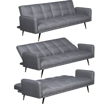 Sofabed Alexandra House Living Grey 193 x 83 x 75 cm