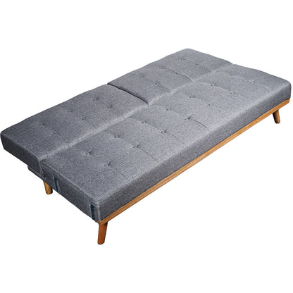 Sofabed Alexandra House Living Grey 216 x 81 x 87 cm