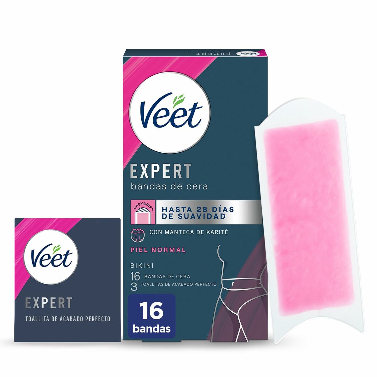 Body Hair Removal Strips Veet Expert Bikini (16 Units) Veet