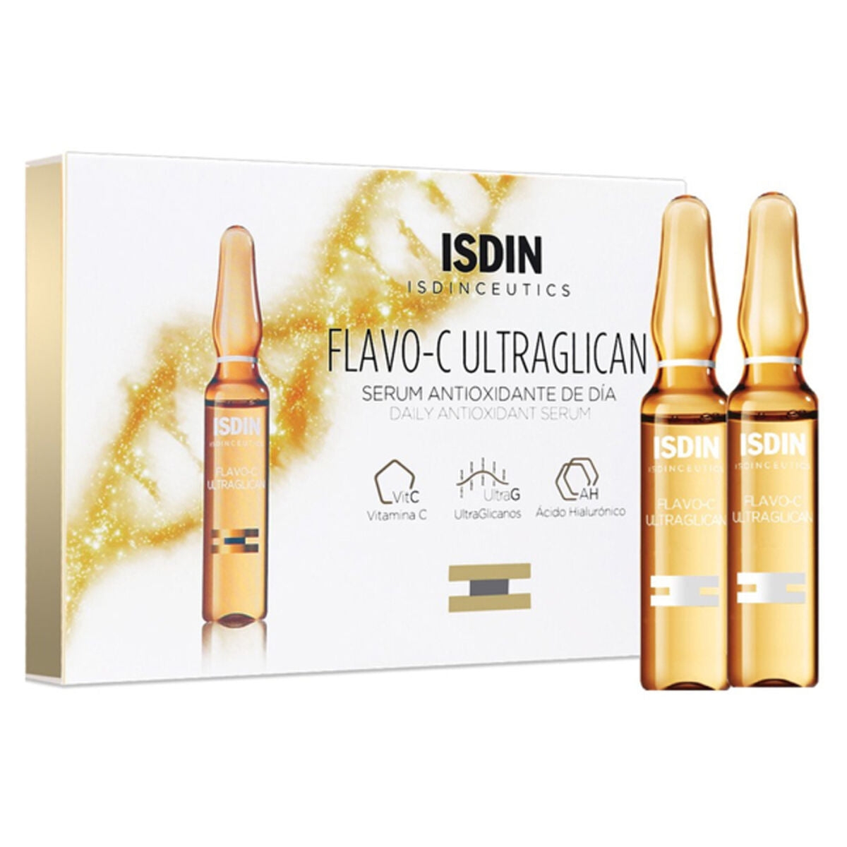 Antioxidant Serum Ultraglican Isdin Isdinceutics (10 uds) 2 ml Isdin