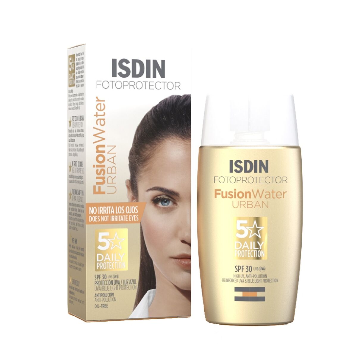 Facial Sun Cream Isdin Fusion Water Urban Spf 30 50 ml Isdin