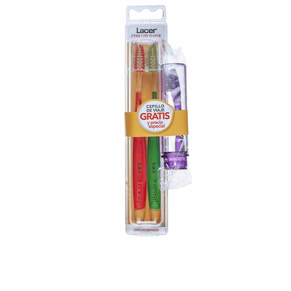 Toothbrush Lacer Soft (3 Pieces) Lacer