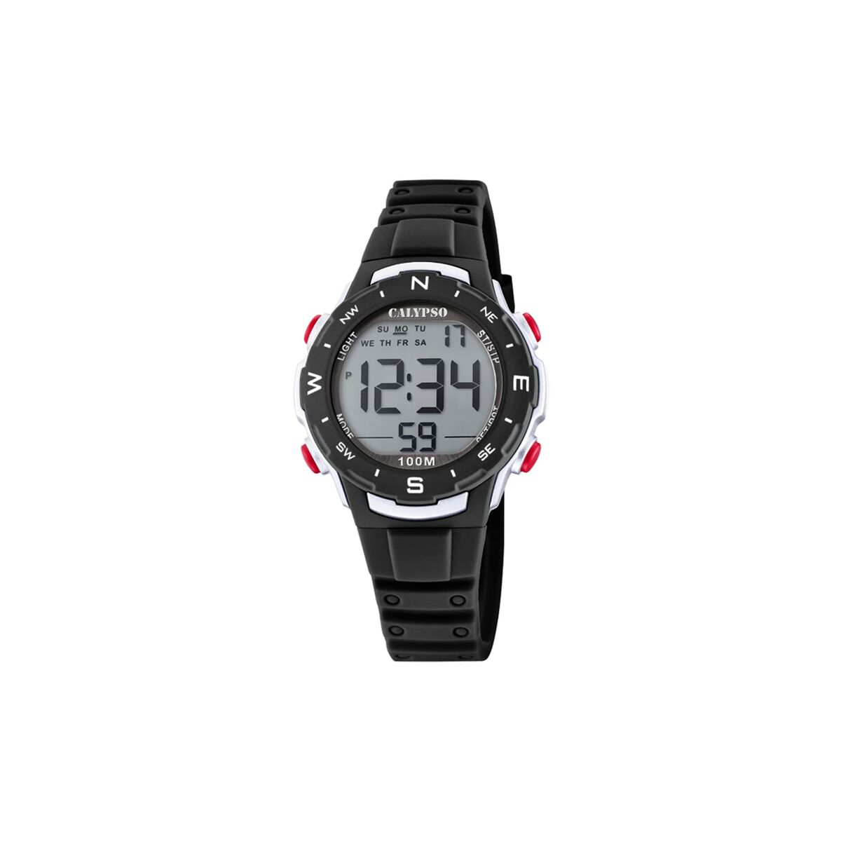 Men's Watch Calypso Black Grey Calypso