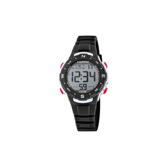 Men's Watch Calypso Black Grey