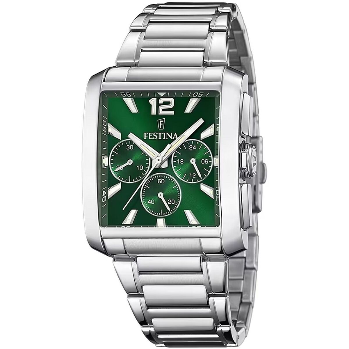 Men's Watch Festina F20635/3 Green Silver Festina