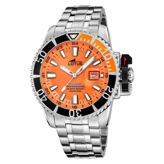 Men's Watch Lotus 18938/2 Orange Silver Lotus