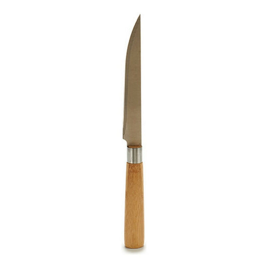 Kitchen Knife Brown Silver Bamboo Stainless steel 2 x 24 x 2 cm