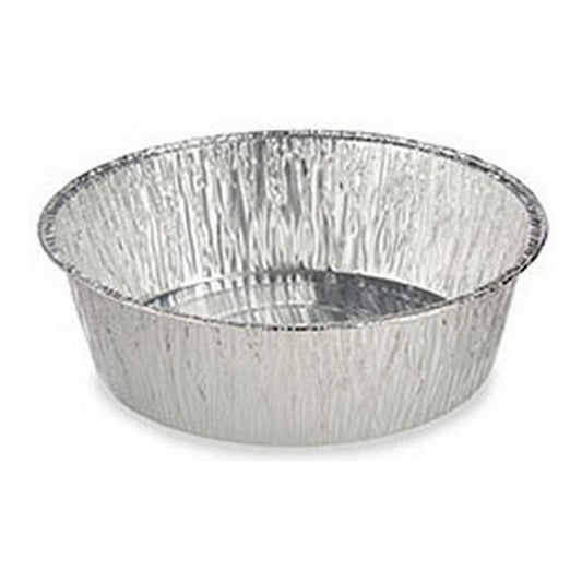 Set of trays Silver Aluminium 25 x 8 x 25 cm (Ø 20 x 7 cm)