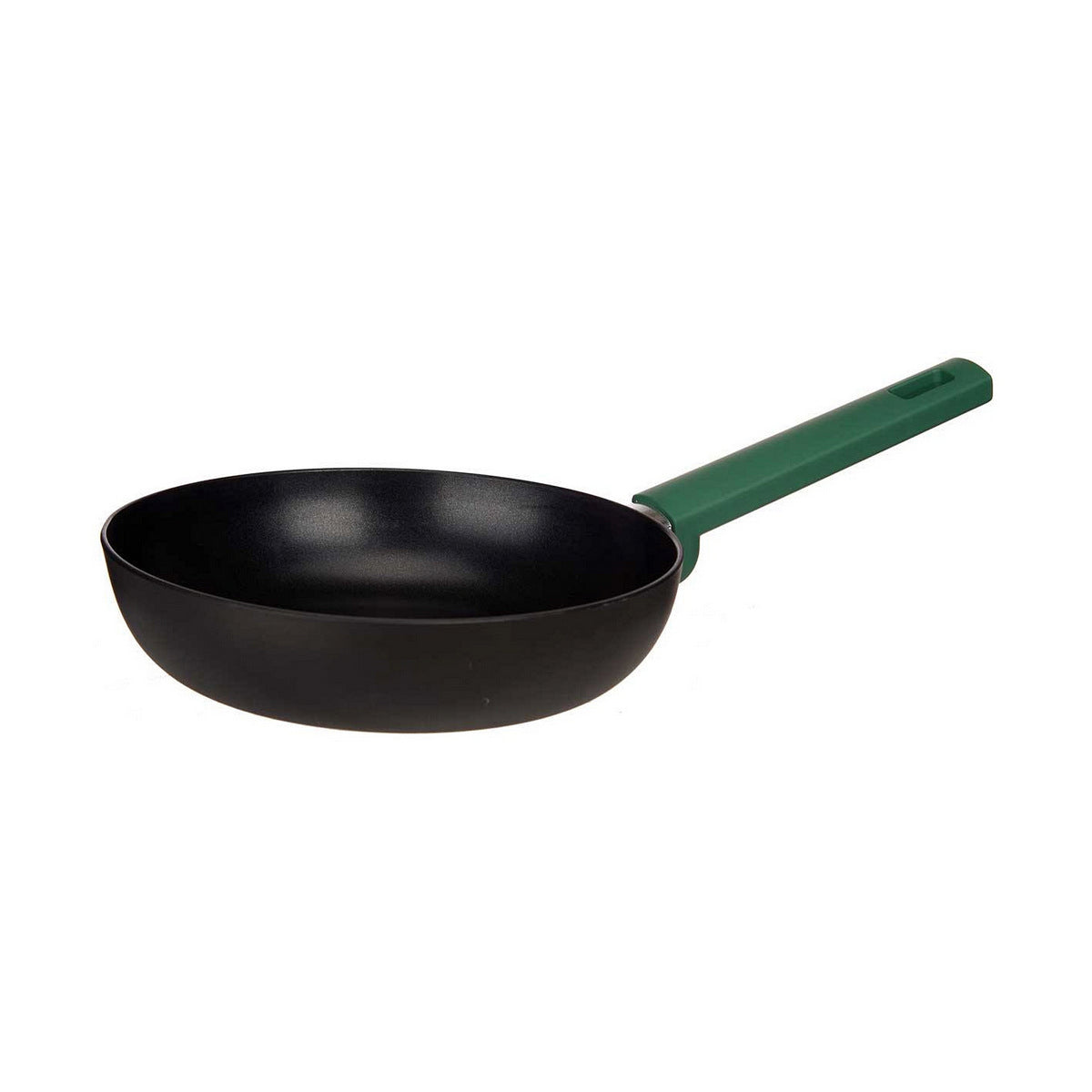 Non-stick frying pan Black Green Ø 22 cm Aluminium