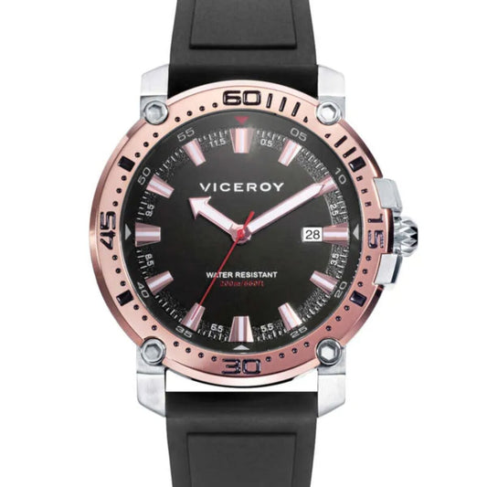 Men's Watch Viceroy 46825-47 Black (Ø 44 mm) Viceroy