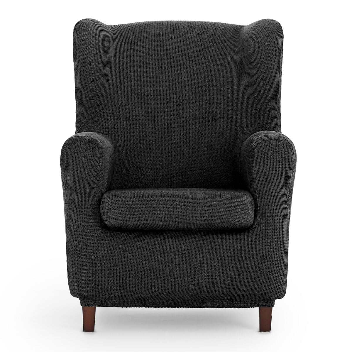 Wingback chair cover Eysa ULISES Dark grey 80 x 100 x 90 cm Eysa