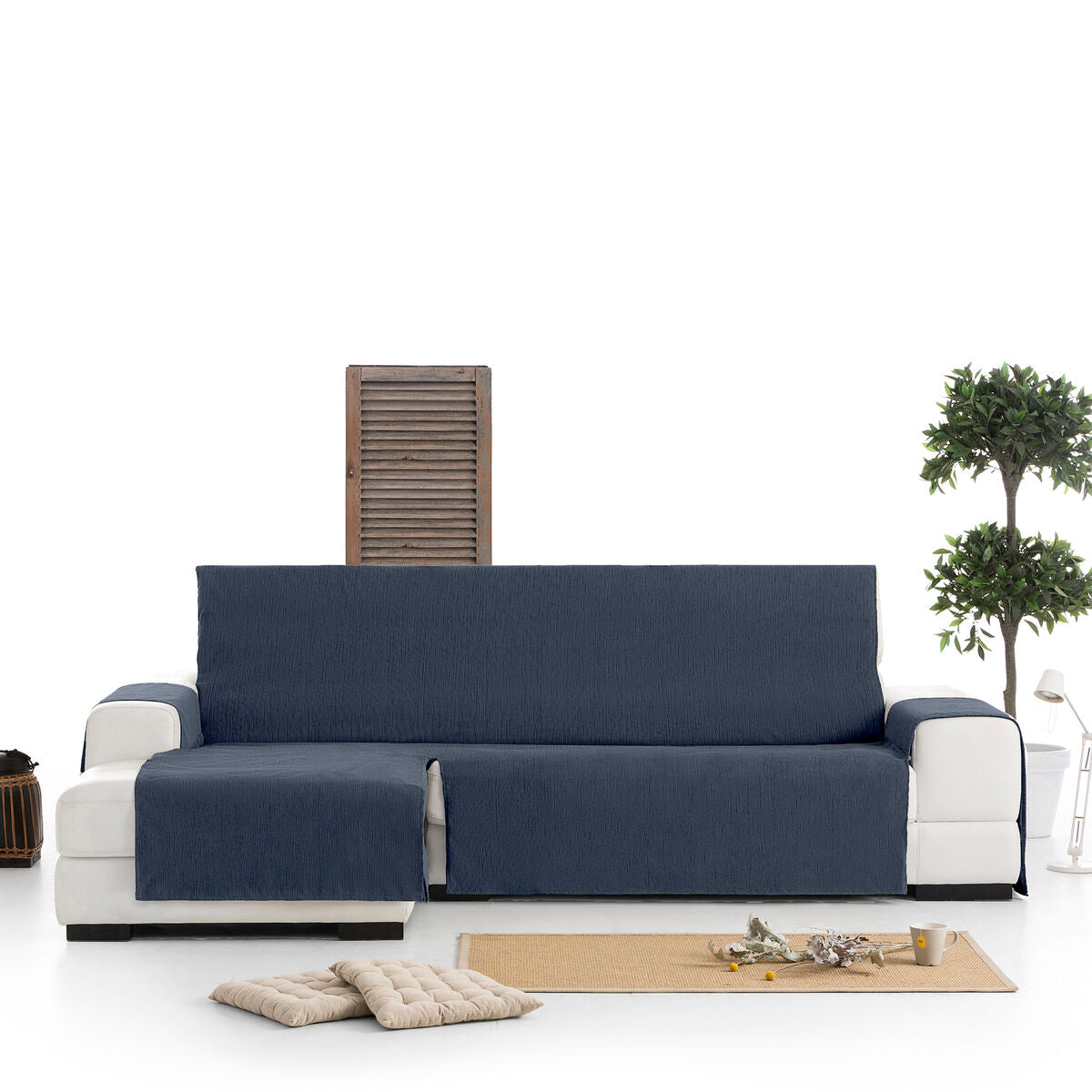 Sofa Cover Eysa MID Blue 100 x 110 x 290 cm Eysa