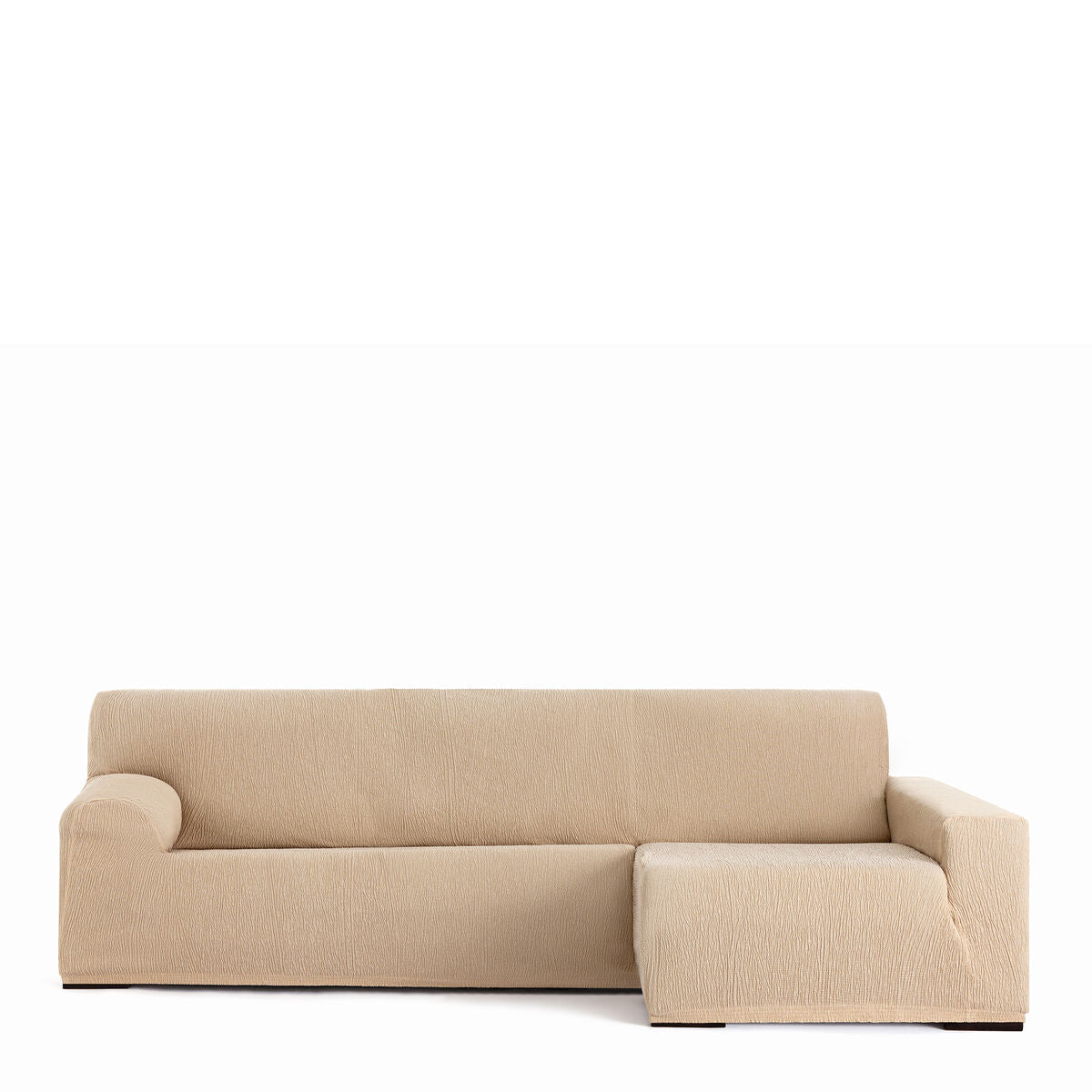 Right long arm chaise longue cover Eysa TROYA Beige 170 x 110 x 310 cm Eysa