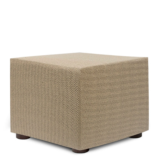 Pouffe cover Eysa JAZ Beige 65 x 65 x 65 cm Eysa