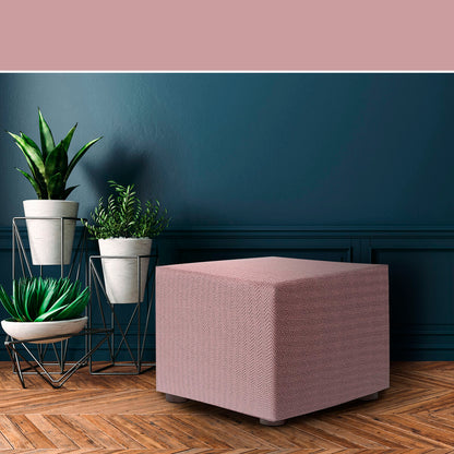 Pouffe cover Eysa JAZ Pink 65 x 65 x 65 cm Eysa