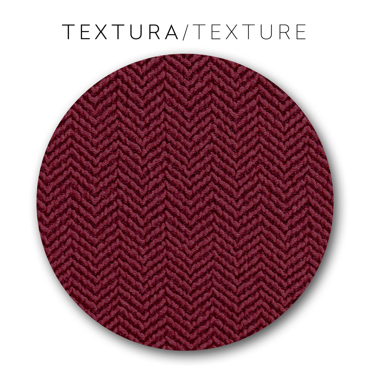 Pouffe cover Eysa JAZ Burgundy 65 x 65 x 65 cm Eysa