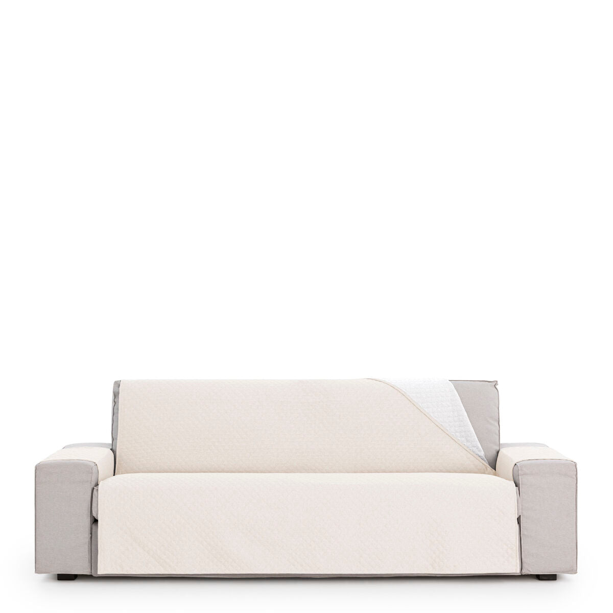 Sofa Cover Eysa SILVER White 100 x 110 x 155 cm Eysa