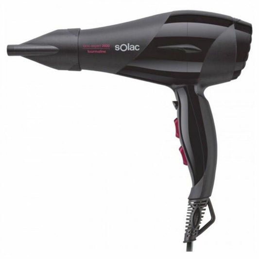 Hairdryer Solac SP7170EXPERT 2600W IONIC 2600 W Black Solac