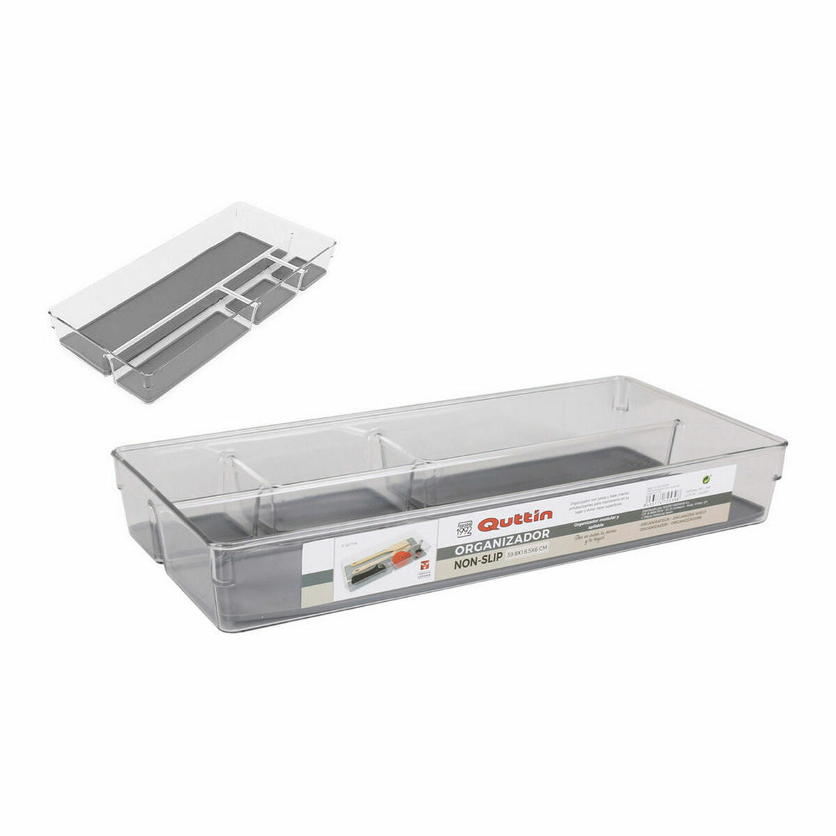 Organiser Quttin Non-Slip 39,8 x 18,5 x 6 cm (39,8 x 18,5 cm)