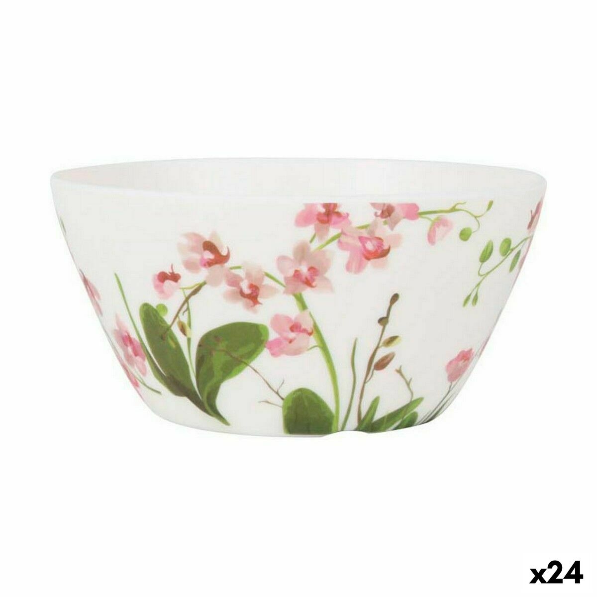 Bowl Alfares Orchid 15 x 8 cm (24 Units)