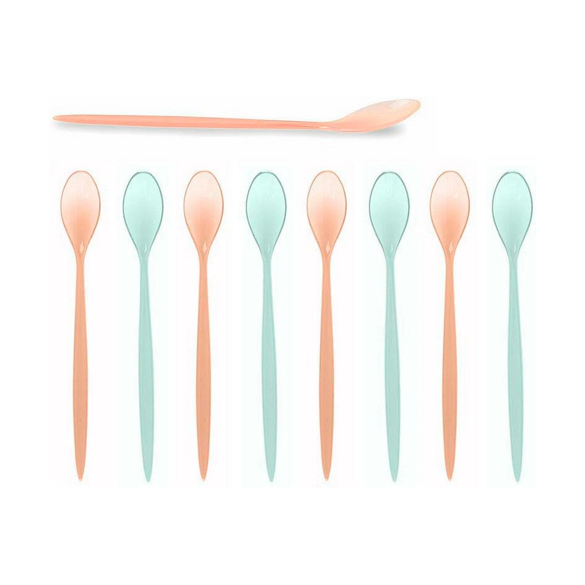 Set of Spoons Multicolour 8 Pieces (21,5 cm)