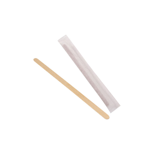 Kit of coffee stirrers Algon Case Wood 110 x 1 x 5 mm 500 Units