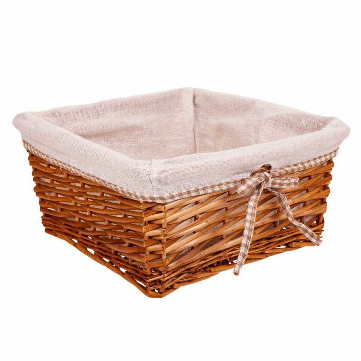 Set of Baskets Alexandra House Living Natural wicker Willow wood 29 x 15 x 29 cm 51 x 64 x 51 cm 36 x 15 x 36 cm 3 Pieces