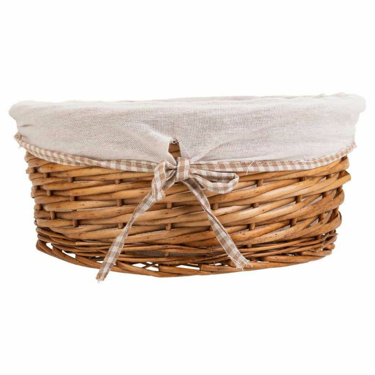 Set of Baskets Alexandra House Living Natural wicker Willow wood 3 Pieces