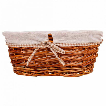 Set of Baskets Alexandra House Living Natural wicker Willow wood 3 Pieces