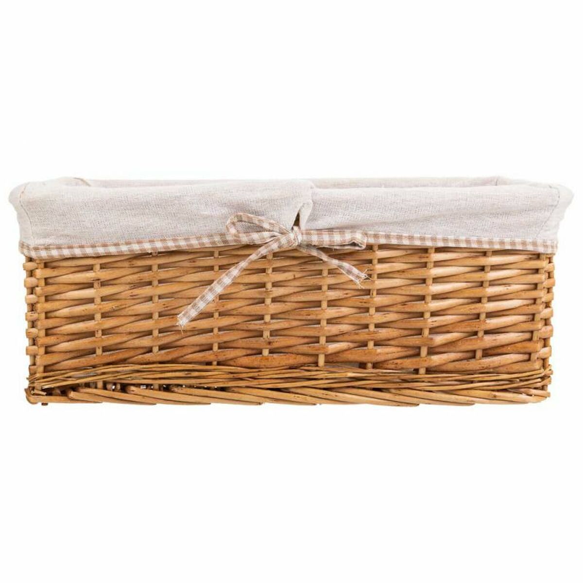 Set of Baskets Alexandra House Living Natural wicker Willow wood 3 Pieces