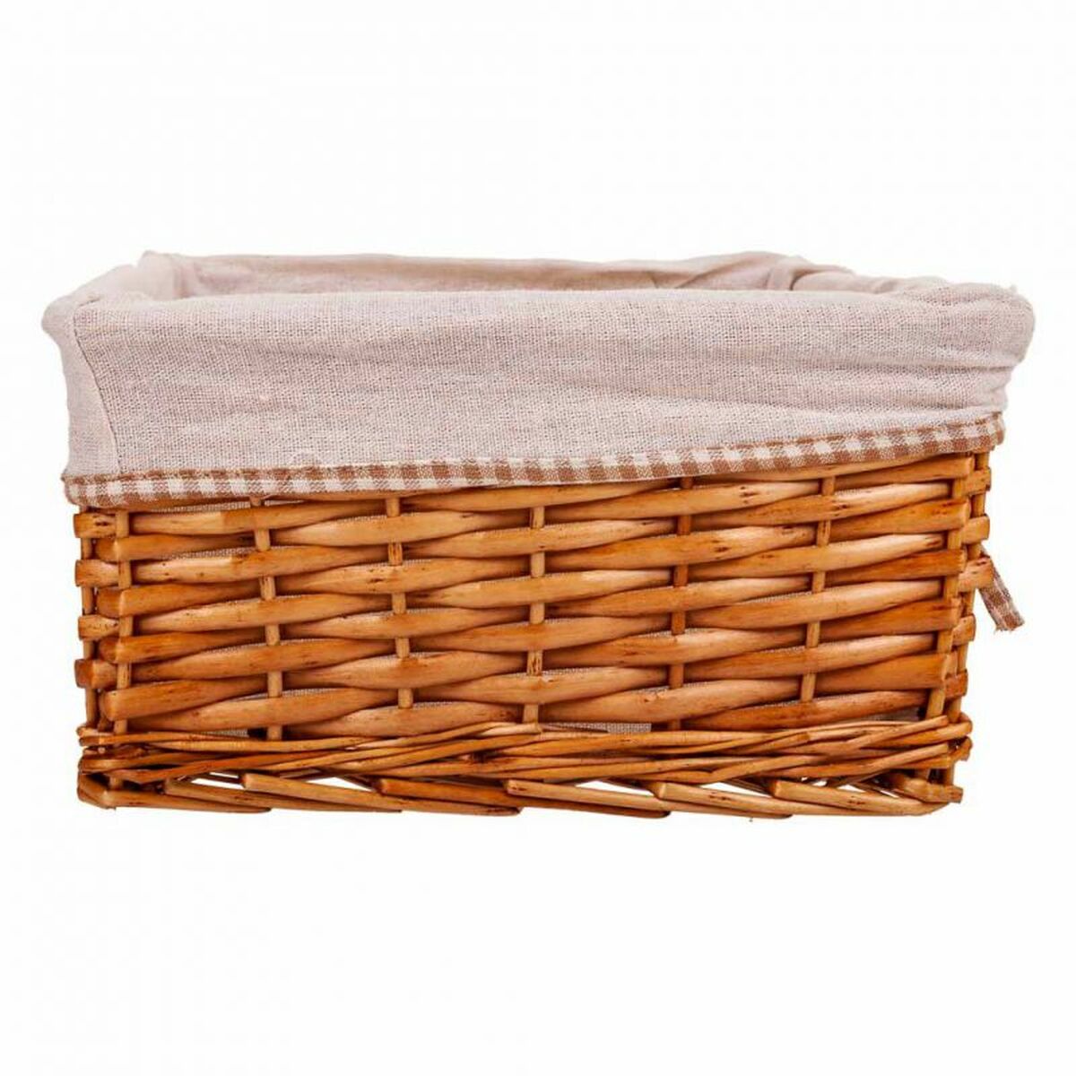 Set of Baskets Alexandra House Living Natural wicker Willow wood 3 Pieces