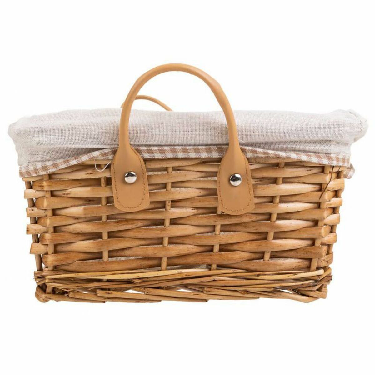 Set of Baskets Alexandra House Living Natural wicker Willow wood 3 Pieces