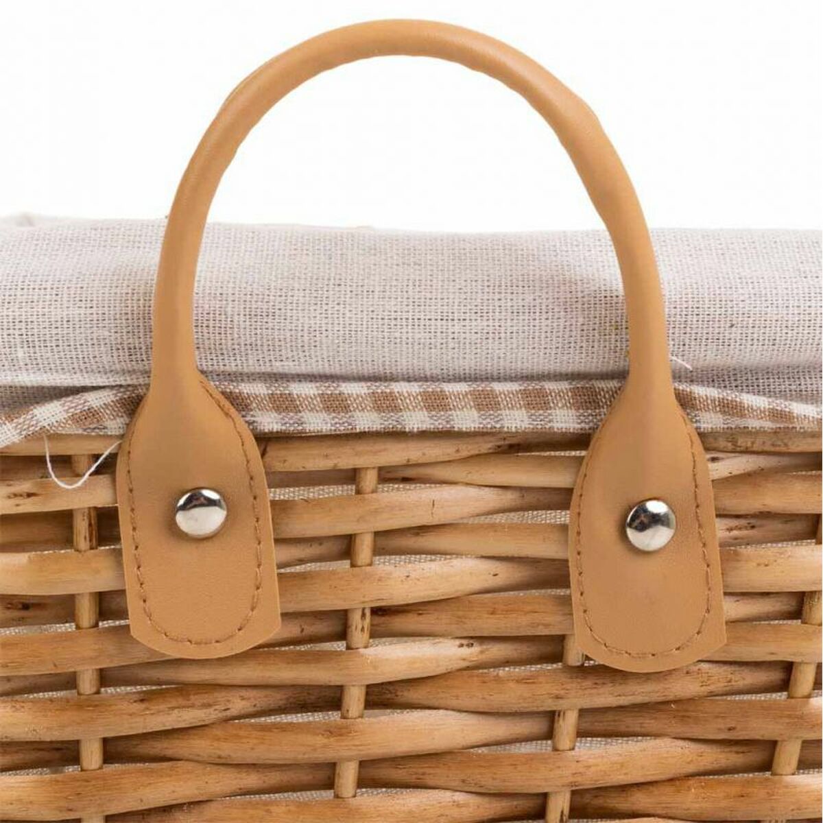 Set of Baskets Alexandra House Living Natural wicker Willow wood 3 Pieces