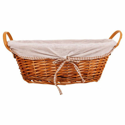 Set of Baskets Alexandra House Living Natural wicker Willow wood 38 x 29 x 14 cm 34 x 16 x 44 cm 31,5 x 23,5 x 12 cm 3 Pieces